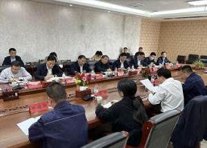 洛阳市委副书记、政法委书记杨骁一行到麦斯克电子召开现场办公会