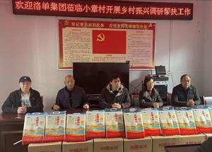 新春慰问暖民心 乡村振兴踏新程 | 洛单集团深入小章村开展乡村振兴调研暨慰问活动